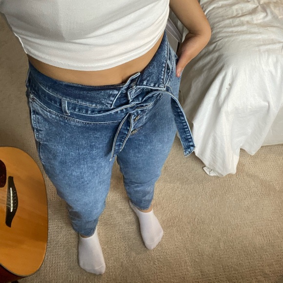 🌟Hollister Mom Jeans - Dark blue - Picture 3 of 7